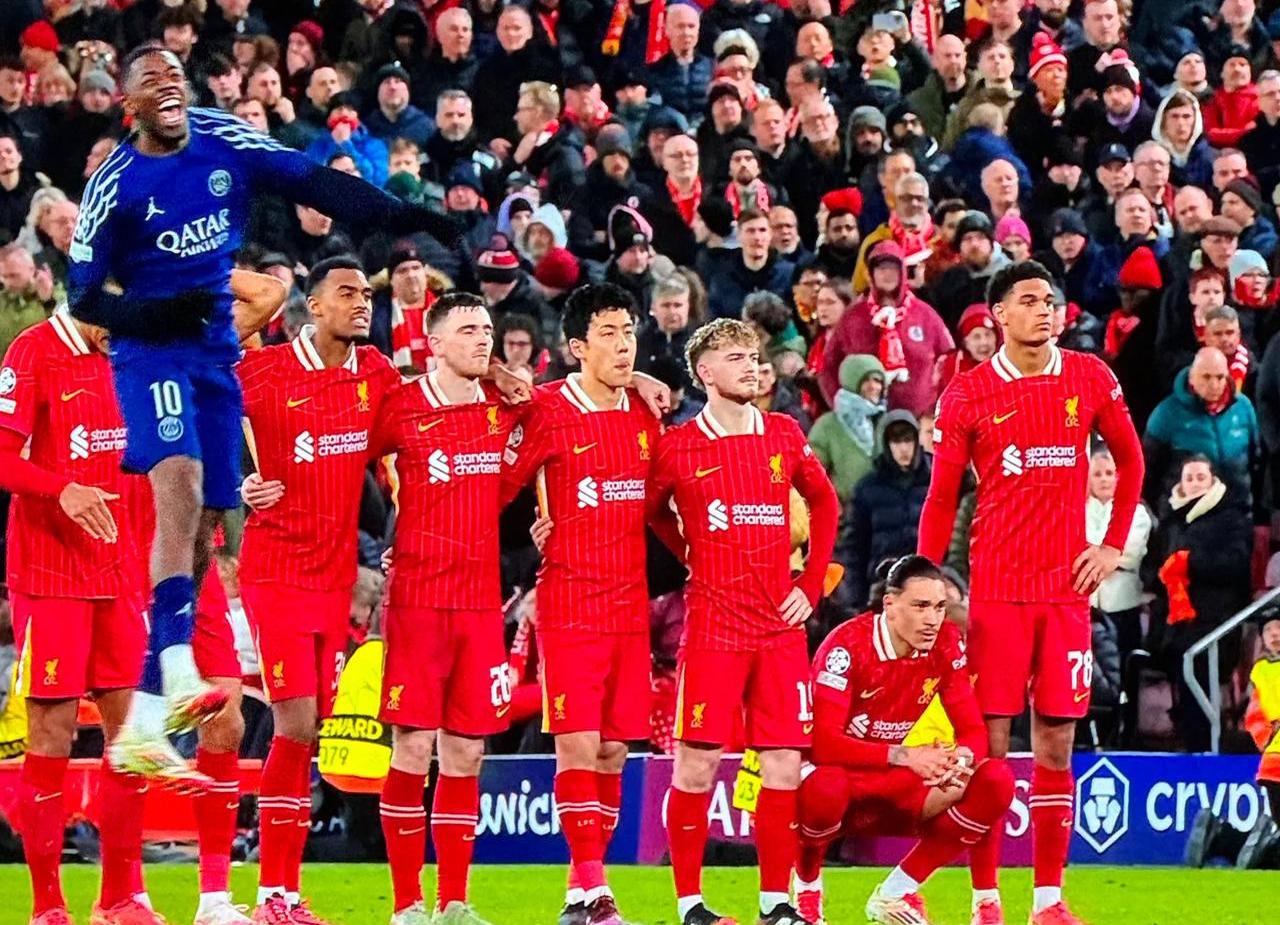 关于利物浦球员集体备战下一场比赛的信息