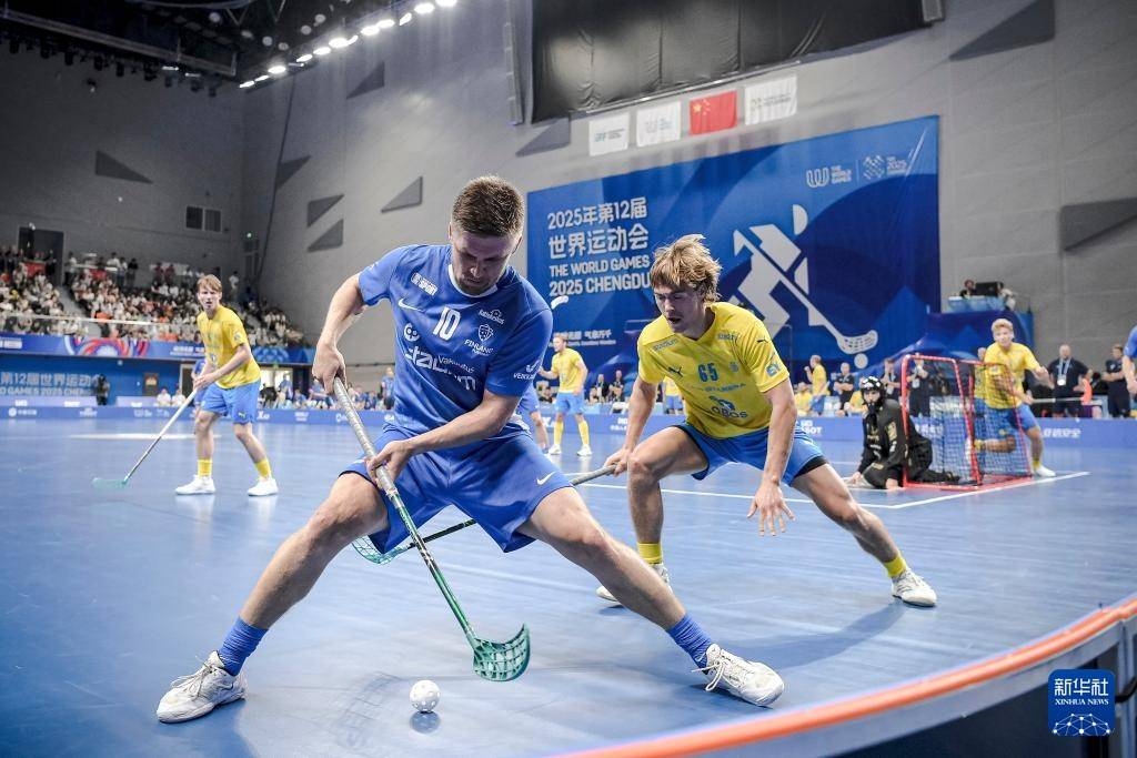 瑞典队夺得冠军，主宰比赛场地