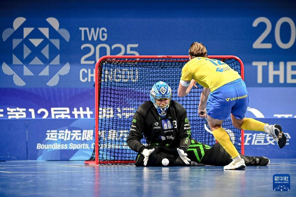 瑞典队夺得冠军，主宰比赛场地